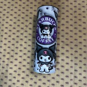 Starbucks Kuromi Tumbler - Purple, White & Black